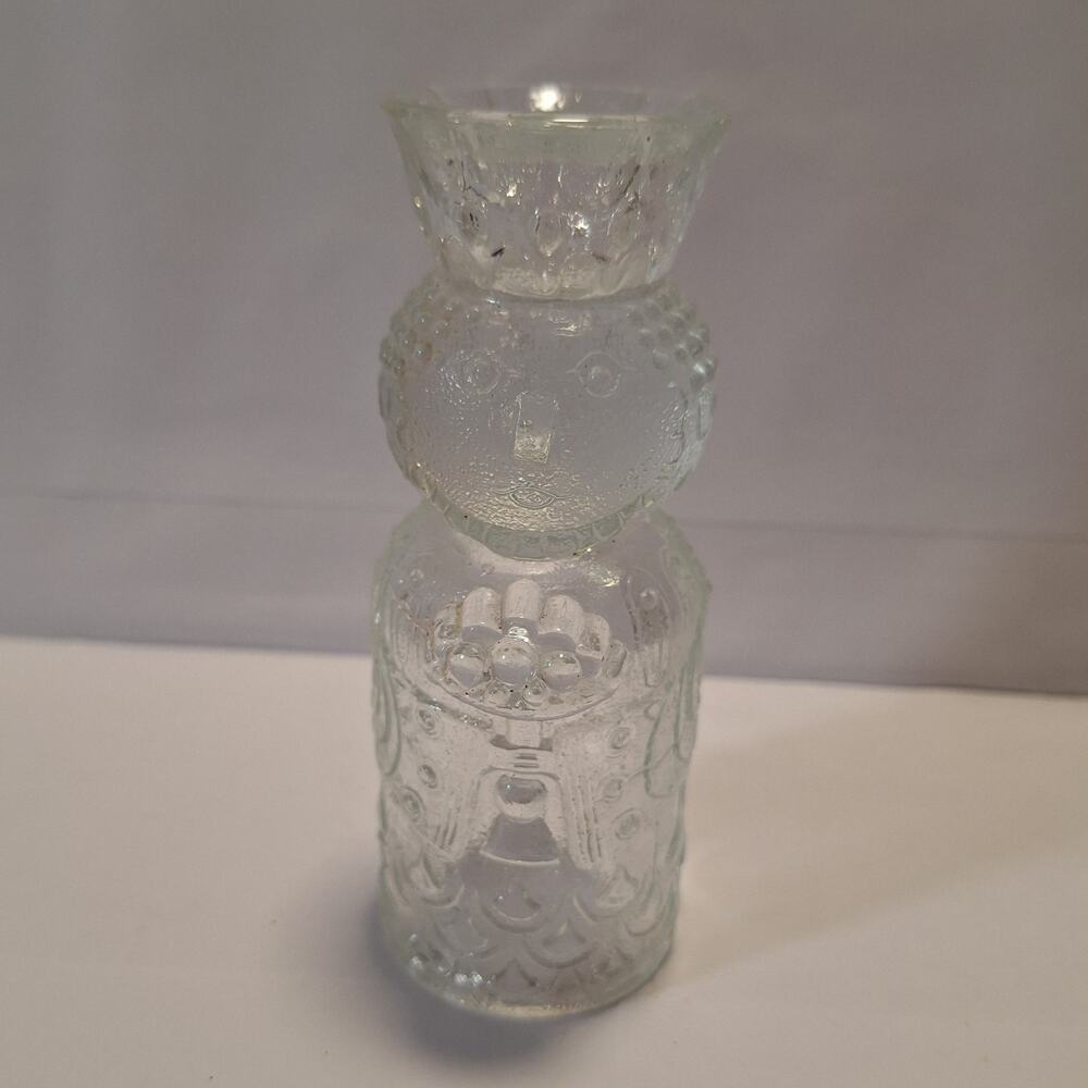 Vintage Bjorn Wiinblad Rosenthal 5" Glass Candle Holder Kings Wisemen Christmas
